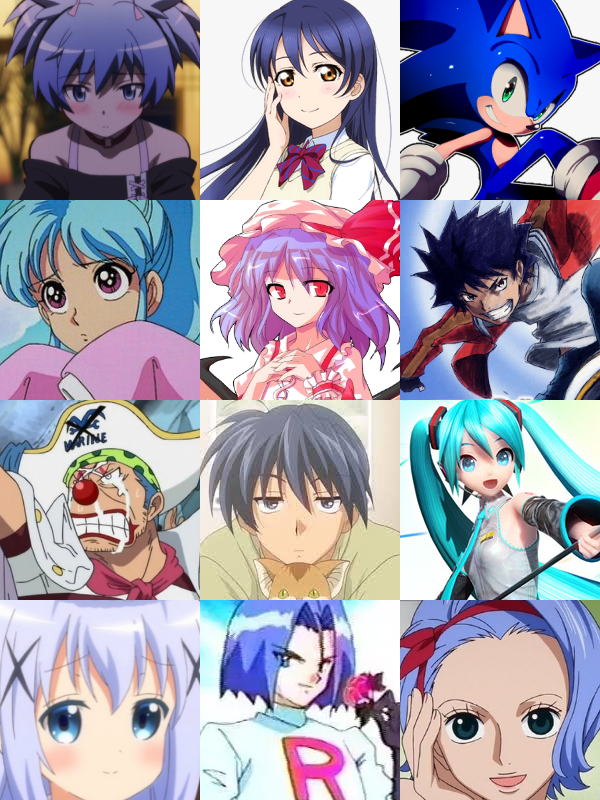 Anime consensus - blue hair - Forums 