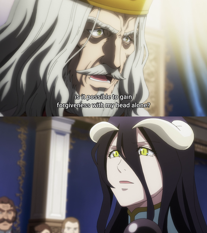 Aiya on X: Overlord IV Ep 1 The show is back!!! It was funny how Albedo  was talking down on those proposals that were actually from Ainz😂Mare and  Aura came and they