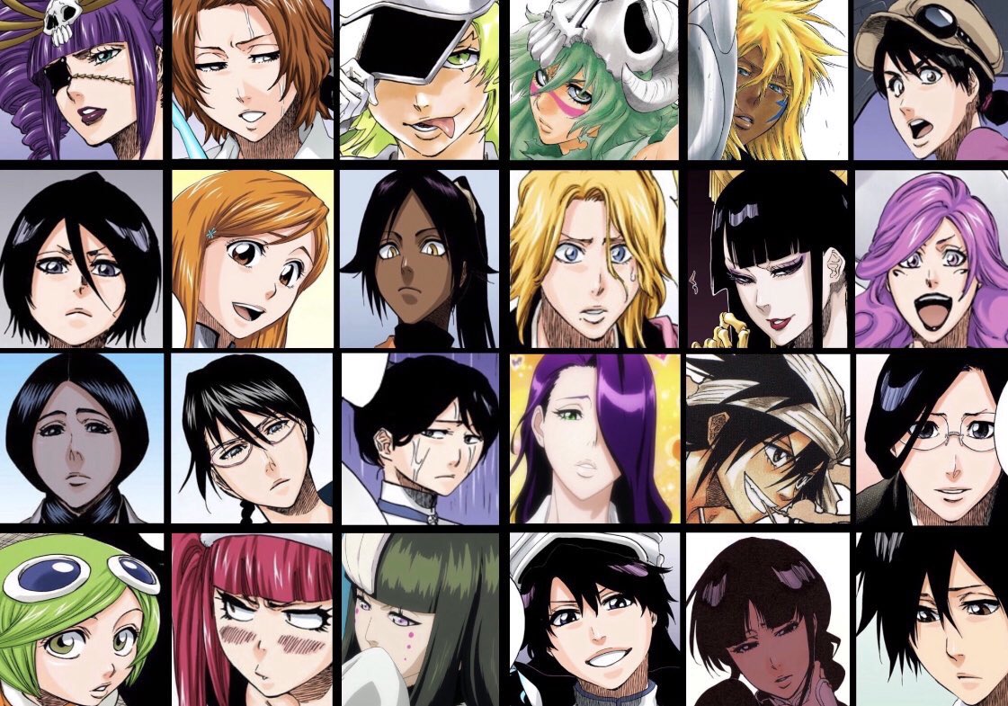 [最も共有された！ √] female bleach characters names 121009-Top bleach female