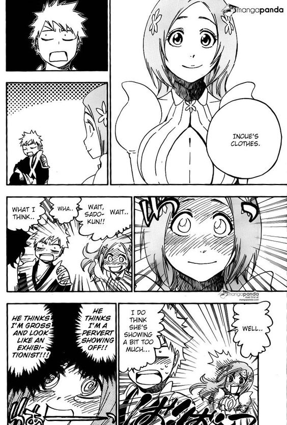 bleach orihime and ichigo moments