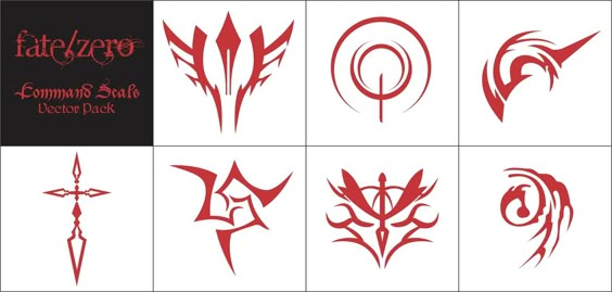 anime symbol tattoos