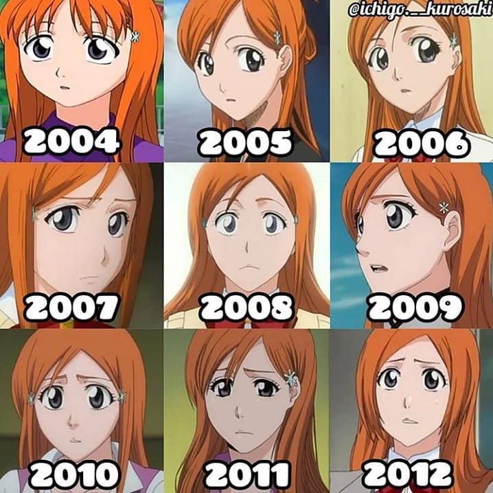 Orihime's boobs can't catch a break : r/bleach