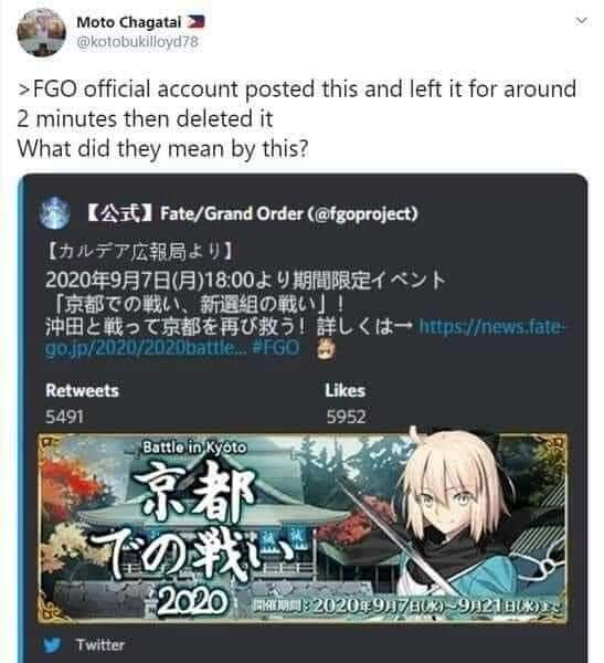 Fate Grand Order All Around Discussions V3 8170 Forums Myanimelist Net