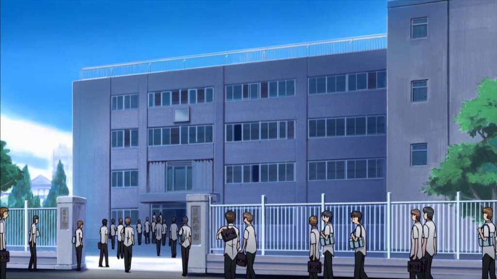 manga school building