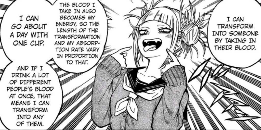 Bnha Manga Panels Toga