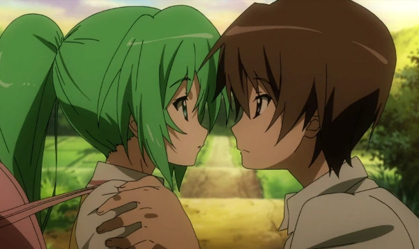 Rena? Mion? Satoko? or Rika?...who should Keiichi get lucky with ...