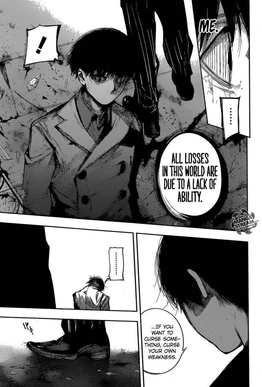 Anime vs Manga (the anime butchered many scenes but this one is definitely  one of the biggest let downs he isn't even the same person here) : r/ TokyoGhoul