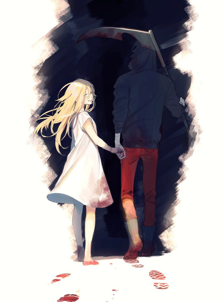 satsuriku no tenshi Bild  Angel of death, Anime, Anime romance