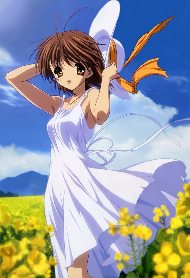 I really like how the artstyle changes throughout Clannad & After