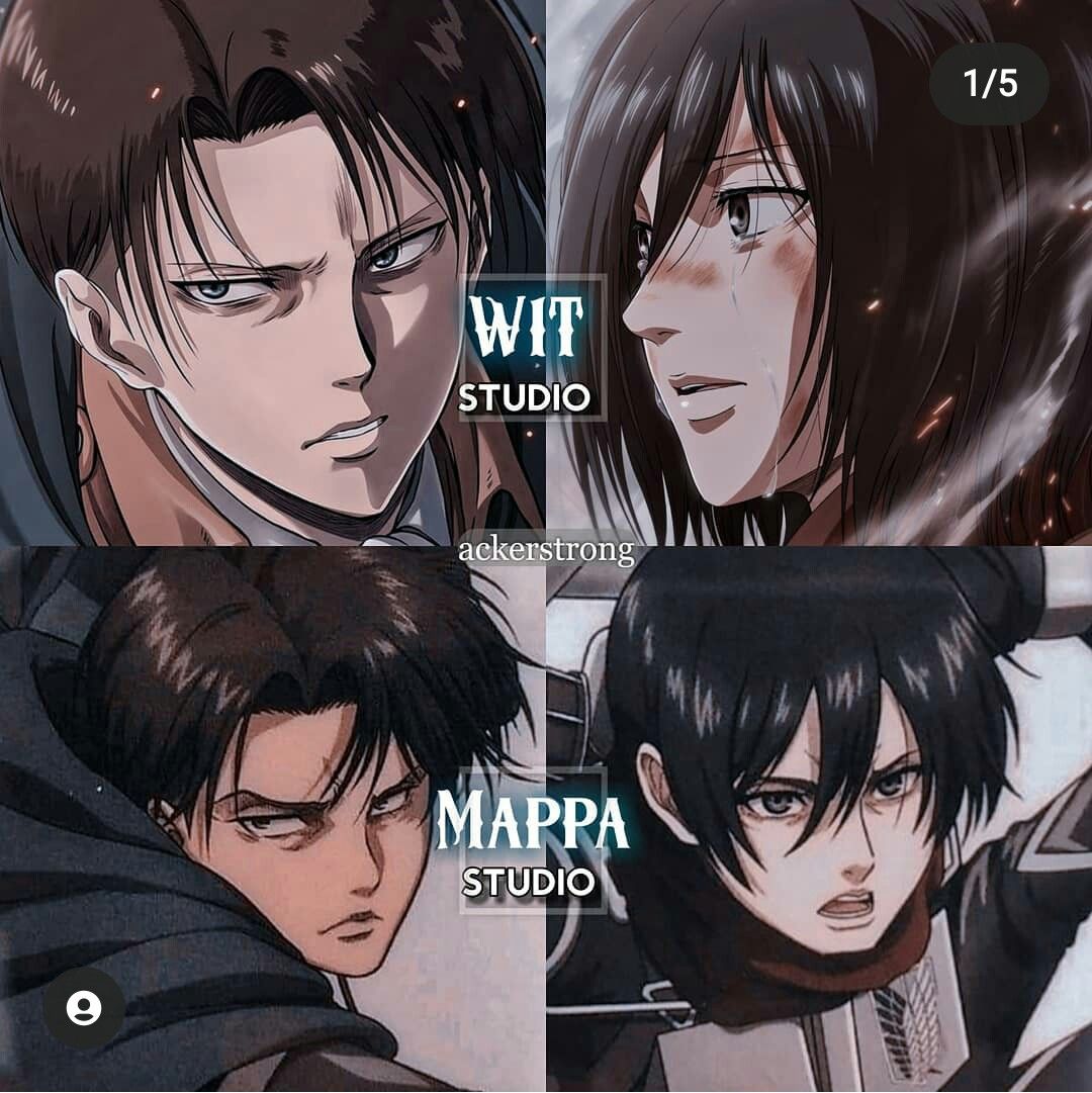 Shingeki no Kyojin The Final Season: a diferença entre WIT e MAPPA