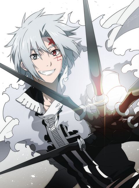 anime characters with silver hair