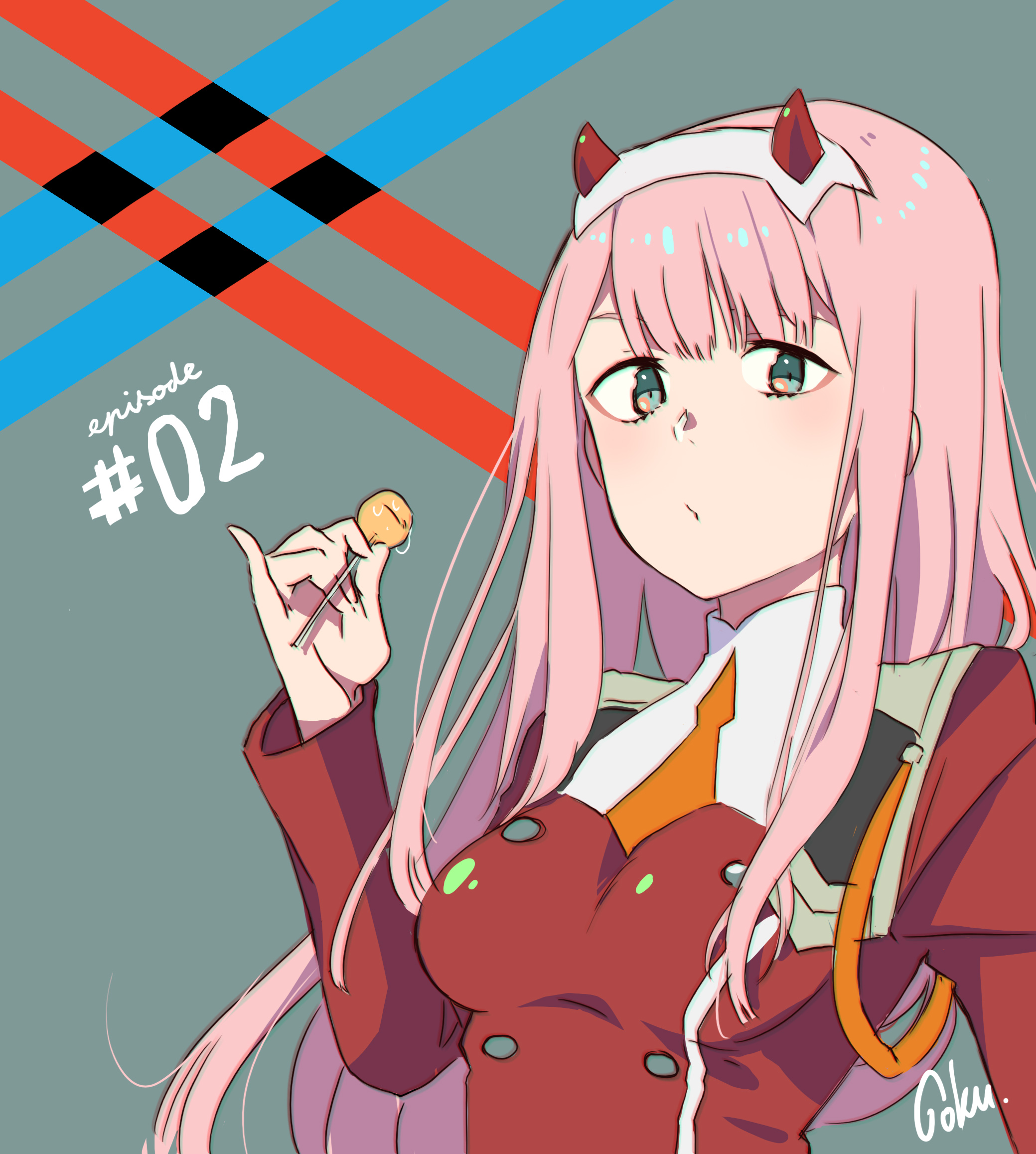 MyAnimeList.net - Darling in the FranXX's Zero Two has been the