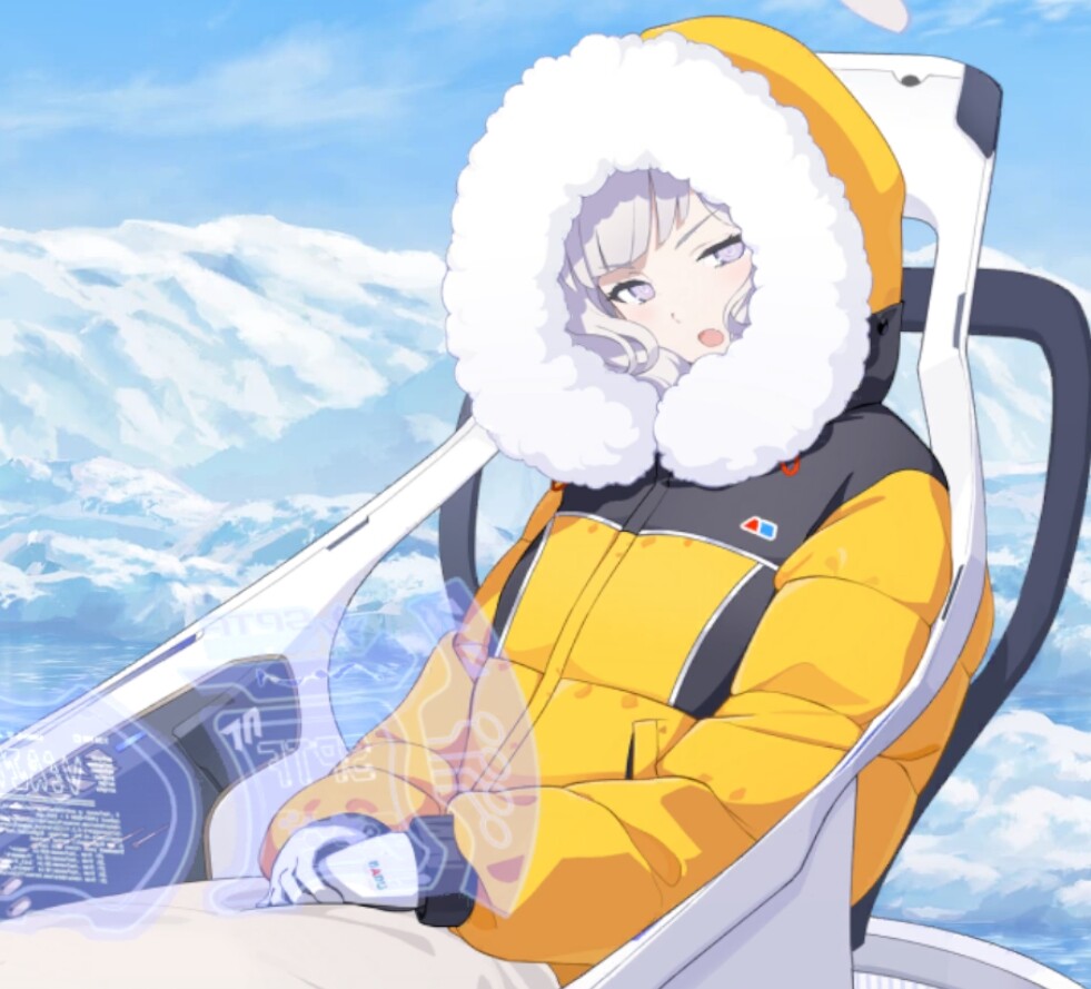 Winter fashion [Original] : r/awwnime, image size:981x889