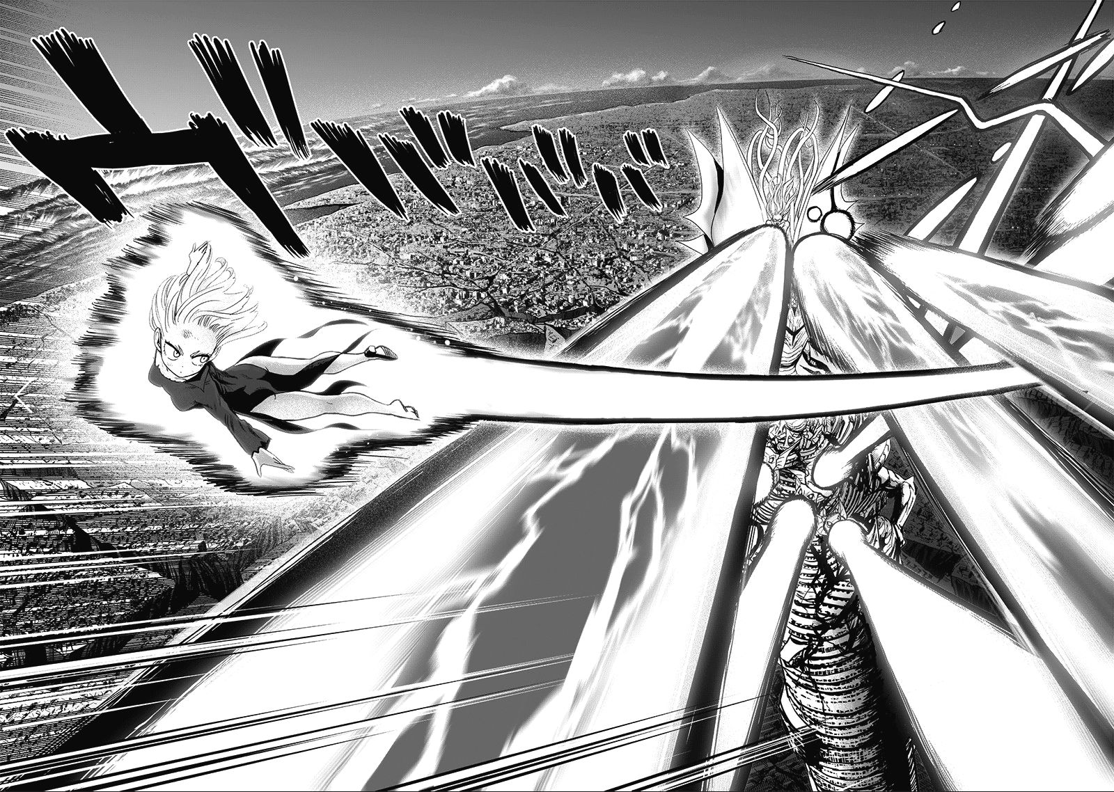 Pagina por pagina do ultimo capitulo do manga de one punch man (185)