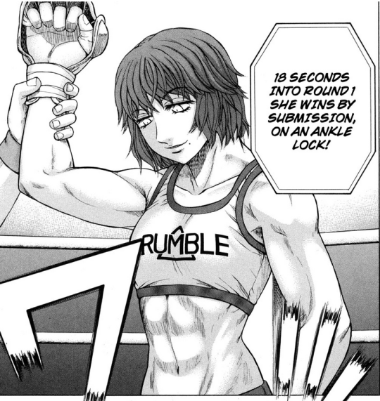 Anime Muscle Girls on X: She would make an amazing anime/manga antagonist  fr / X