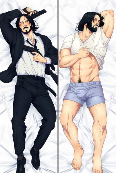 Weird anime body outlet pillows