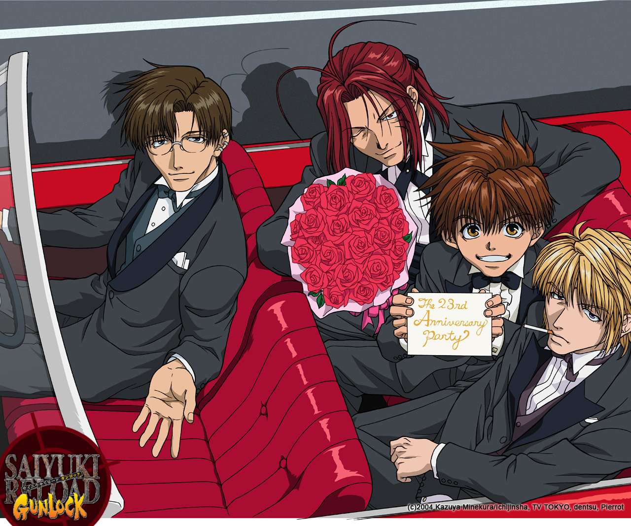 The Saiyuki boys tend to dress pretty well 