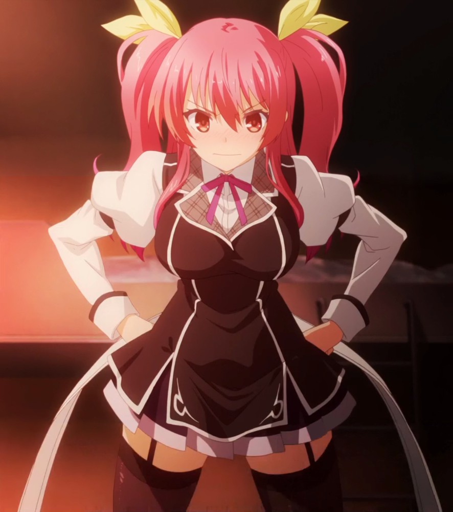 Rakudai kishi no cavalry Stella  Kawaii anime girl, Anime girl cute,  Female anime