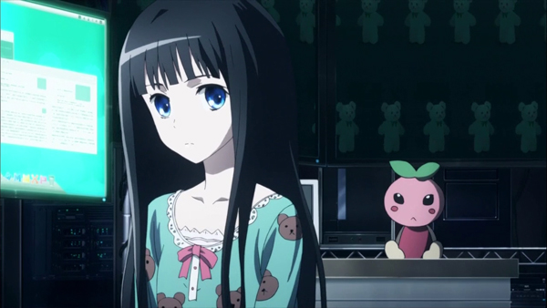 An Anime Girl With Blue Eyes And Long Black Hair Forums Myanimelist Net