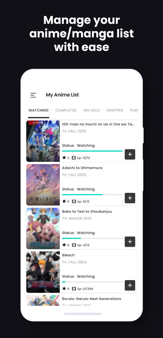 Download do APK de MyAnimeList para Android