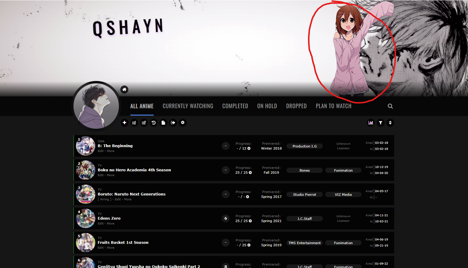MAL Theme Issue - Forums - MyAnimeList.net