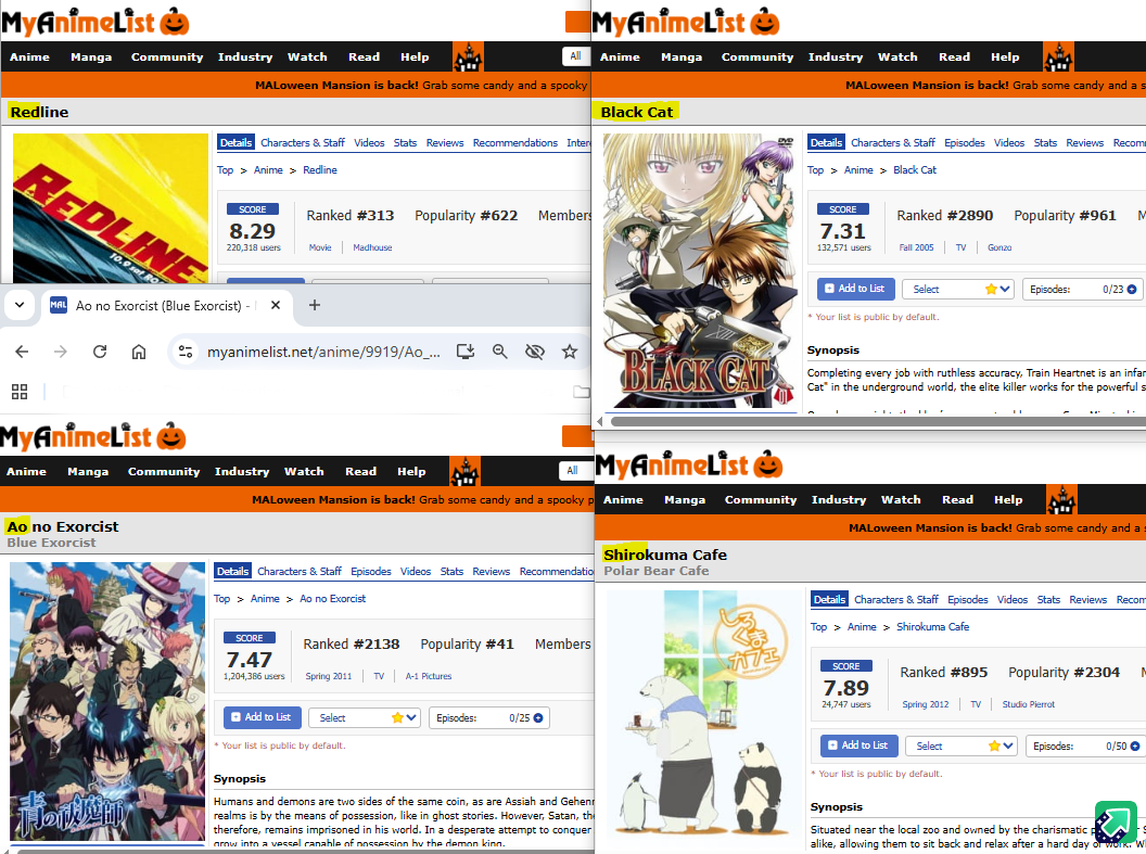AWC 2026 Anime Watching Challenge - Sign-Up (Challenge Ends DEC 10 ...